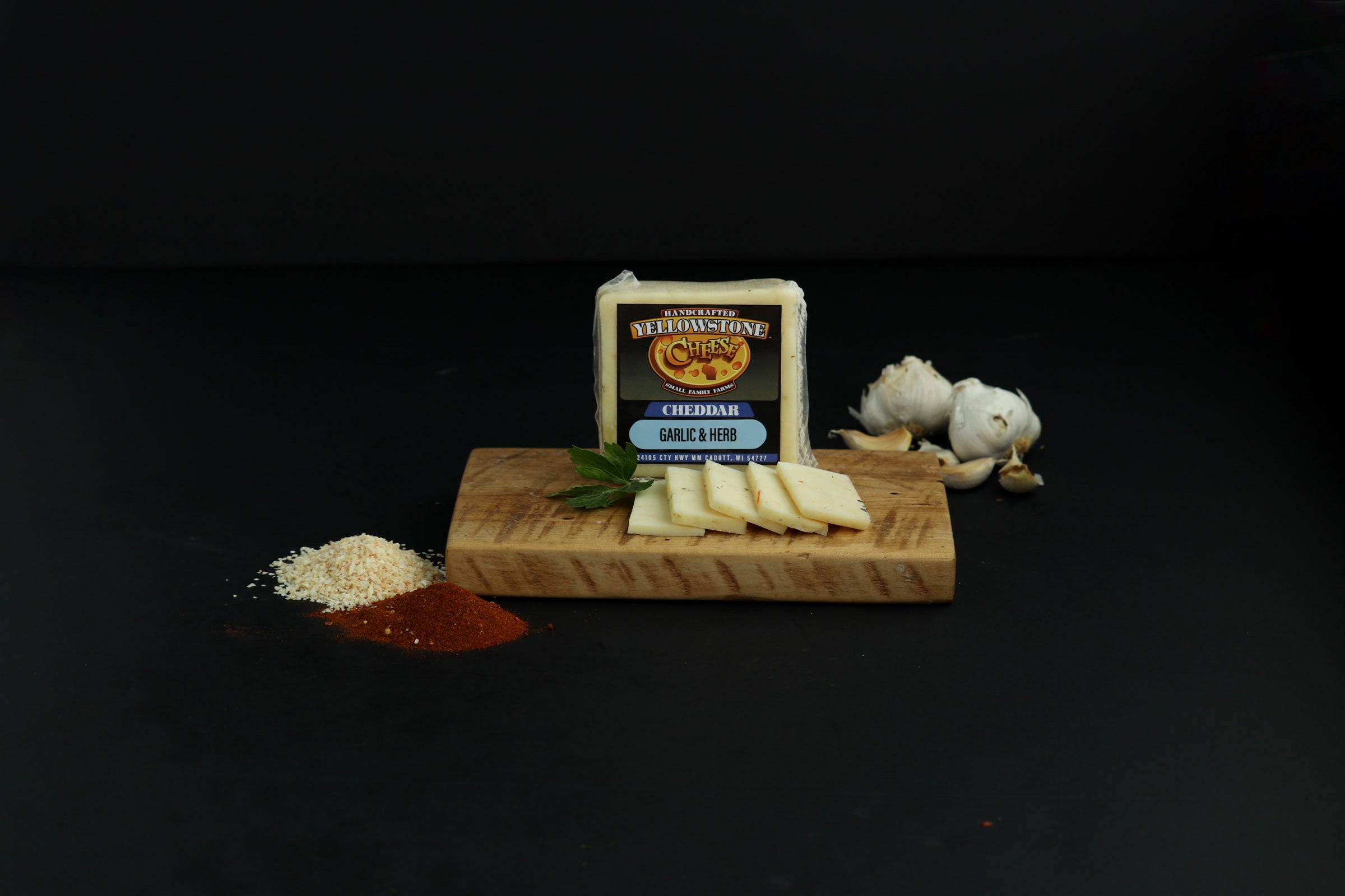 Cheddar White Garlic & Herb