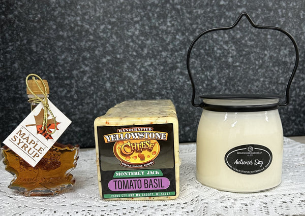 Monterey Jack Tomato Basil Cheese Loaf